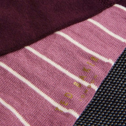 Ted Baker Mens Socks Gift Set London DUDES Assorted Cotton 3 Pack UK 7-11 New - Picture 3 of 3