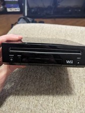 Nintendo Wii Black Replacement Console Only Model RVL-101 TESTED & WORKS!