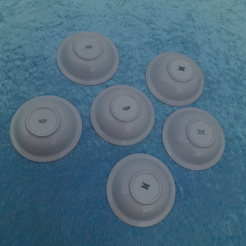 6 Schalen Thomas Scandic Shadow weiß braun 12,5 cm - Bild 3 von 3