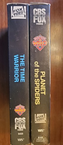 Doctor Who VHS Planet of the Spiders & The Time Warrior John Pertwee - Picture 6 of 6