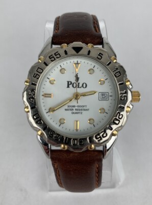 Beverly Hills Polo Club 40mm Silver Tone Quartz Watch w