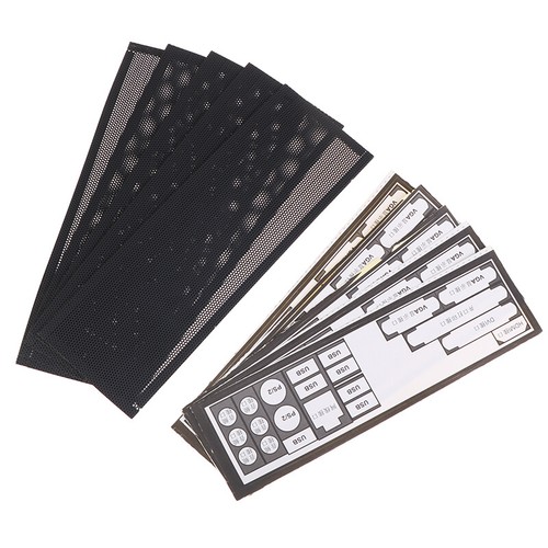 5PCS PVC Dust Filter Universal DIY Shield Back Plate For Computer Chassis IJ.LO - Photo 8/12