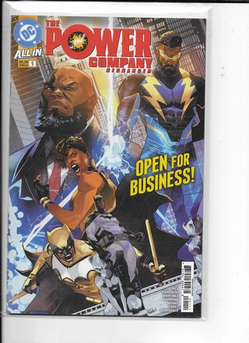 THE POWER COMPANY RECHARGED #1 (ONE SHOT) CVR A EDWIN GALMON (DC COMICS 2025)