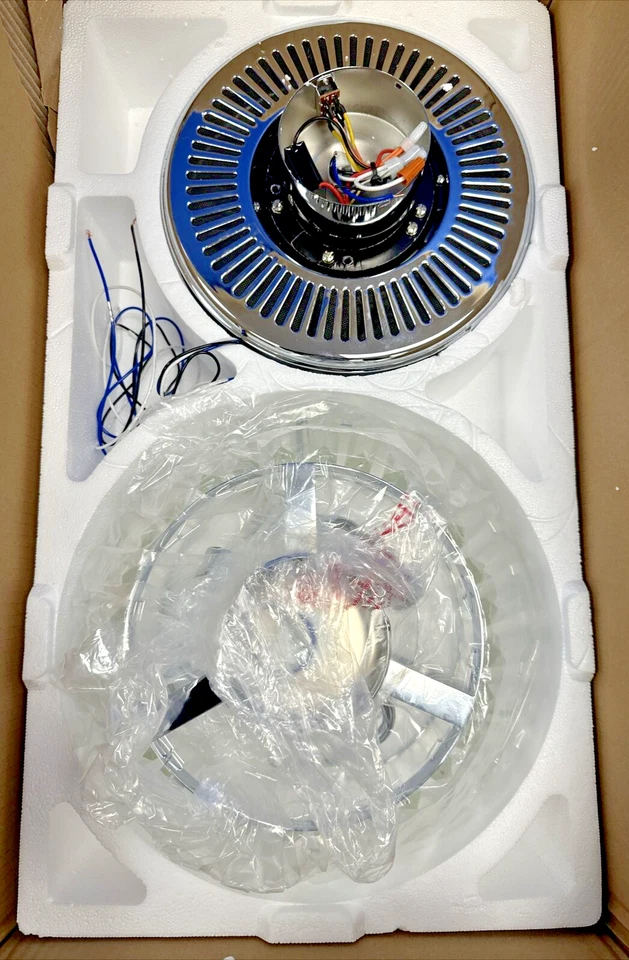 Parrot Uncle - Zuniga 52 In Mount Crystal Chandelier Ceiling Fan Remote - Image 4 of 4