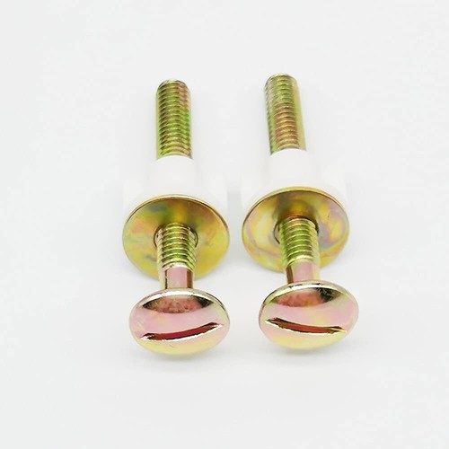 Paquete de 2 tornillos universales para asiento de inodoro juego de bisagra para asiento de inodoro de alta resistencia... - Imagen 4 de 6