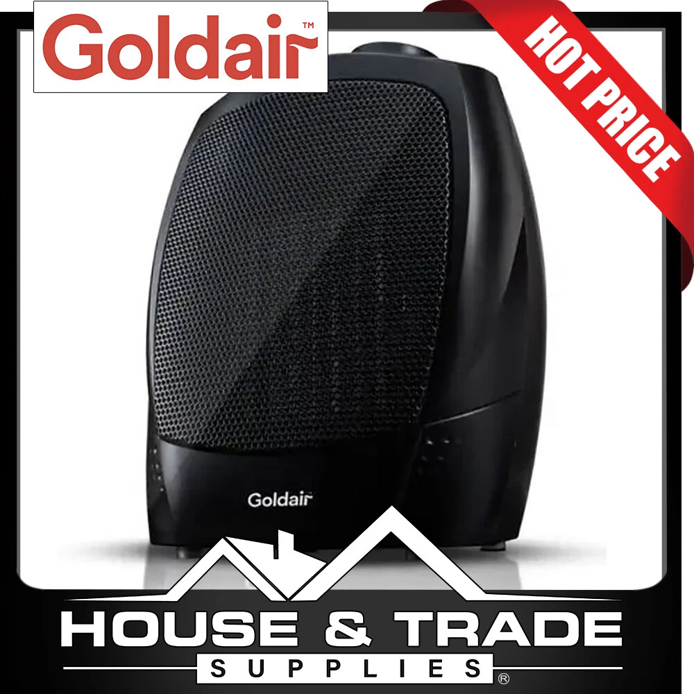 Goldair Ceramic Fan Heater 1500W Select 2 Heat Settings GSCH215 | eBay