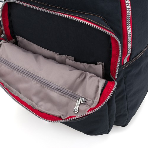 Kipling CLAS SEOUL Backpack with Laptop Compartment - True Navy C RRP £98 - Picture 5 of 8