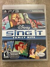 Disney Sing It: Family Hits (Sony PlayStation 3, 2010)