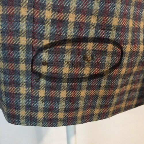 Vintage Pendleton Blazer Women's Medium? Multicolor Plaid 100% Virgin Wool Coat - Picture 6 of 11