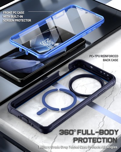 Poetic Case For OnePlus 13 With Built-in Screen Shockproof Rugged Magsafe Cover - Picture 5 of 31