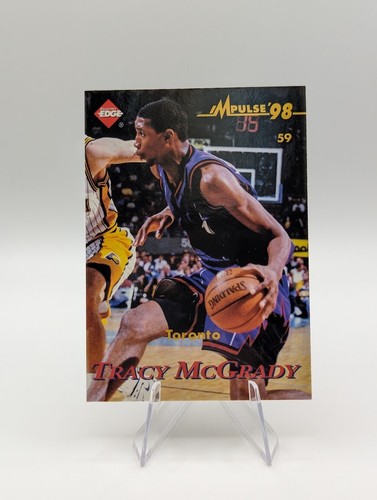 Pat Garrity Tracy McGrady 1998-99 Collector's Edge Impulse '98 RC #59 - Picture 2 of 2