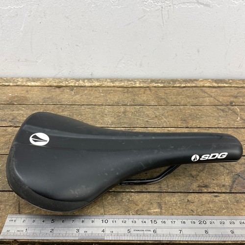 SDG Bel Air III Seat BMX Saddle Mountain MTB Old School BMX Black - Picture 8 of 14