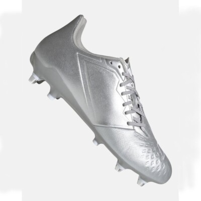Adidas Unisex Malice Elite (SG) Rugby Boots / Silver White
