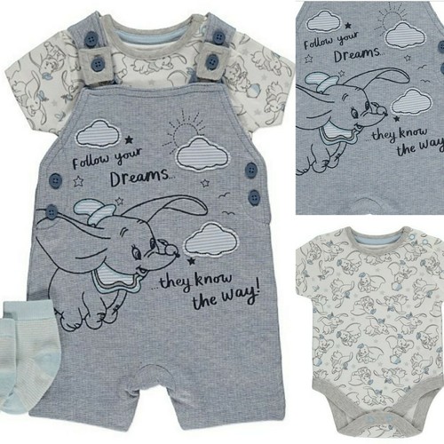 BABY DISNEY PERSONAJE DUMBO / ROPA MICKEY DUNGAREES / TRAJE COMPLETO - Imagen 13 de 13