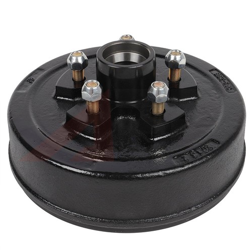 Fits 3500lb Boat Trailer Galvanized Hub 3/8"x1/16" L68149 X L44649 Bearings - Picture 6 of 8
