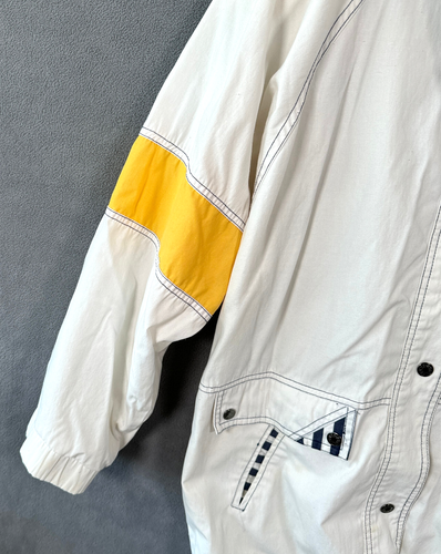 New York Girl Jacket Womens Small White Retro Vintage 80's 90's - Picture 6 of 12