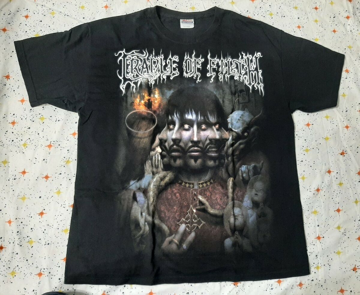 CRADLE OF FILTH VINTAGE LARGE T SHIRT