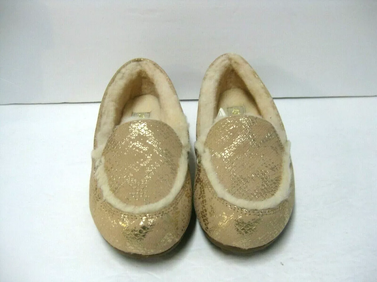 Ugg hailey store metallic snake loafer