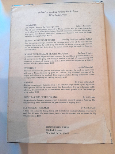 The Year of the Angler - Steve Raymond 1973 Hardcover w/dj Fly Fishing Trout - Imagen 10 de 10