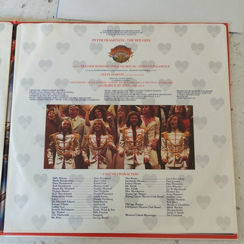 The Bee Gees & Peter Frampton 2Lp Set w Poster Sgt Peppers Lonely Hearts Club - Picture 6 of 12
