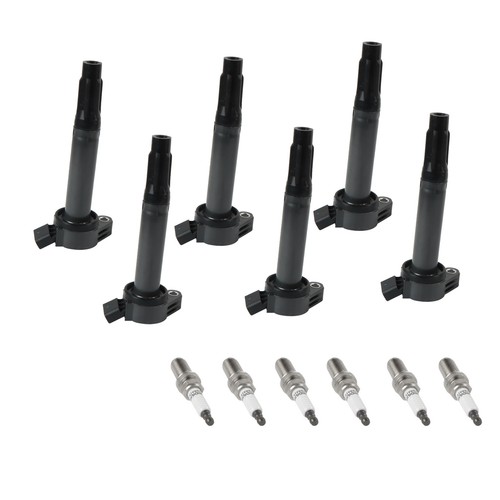 6Pcs Ignition Coil Spark Plug Fit For 2005-2018 Toyota Avalon 4Runner 3.5L 4.0L - Picture 14 of 14