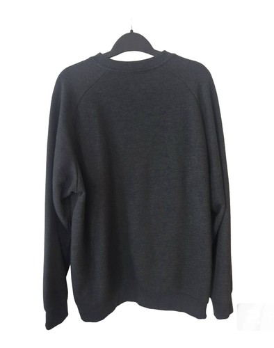 Crooks And Castles Crew Neck Sweater Gray Ruling Elite Logo Patch Shirt Mens XL - Picture 5 of 5