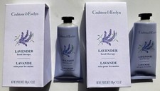 LOT OF 2 CRABTREE & EVELYN LAVENDER HAND THERAPY CREAM 3.5 oz. Tubes NEW IN BOX