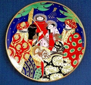 Vintage-1991-House-of-Faberge-The-Nativity-Limited-Edition-Fine-Porcelain-Plate