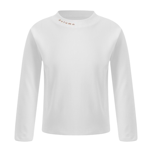 Kids Girls Top Basic Tops Fall Shirt Slim Fit Undershirt Winter T-Shirt School - Picture 40 of 67