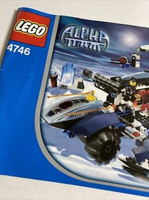 LEGO INSTRUCTION Set 4746.Alpha Team Control Manual ONLY