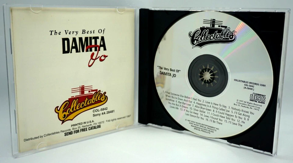 Damita Jo : The Very Best Of CD Album - RARE - Image 3 of 3