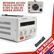 MP3020D Regulated LED Variable Adjustable Lab DC Bench Power Supply 0-20A 0-30V