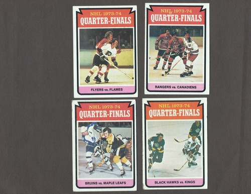 1973-74 NHL Stanley Cup (8) Bruins vs Flyers #216 ~ 1974-75 Topps Hockey Cards