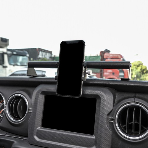 Metal Dash Phone Holder Mount Stand for Jeep Wrangler JL & Gladiator JT 2018+ US - Picture 15 of 16