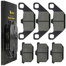 Pastillas de freno delanteras y traseras para Kawasaki ZX750 Gpz 750 Turbo Series 1983 1984 1985