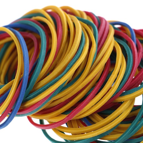 100 teile/los Gummiband gemischte Farben Zaubertricks magische Requisiten - Bild 6 von 9