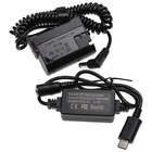 Fuente alimentación USB para Nikon D800 D8000 D800E D810 D850 D7500 Z6 III Z7 Z6