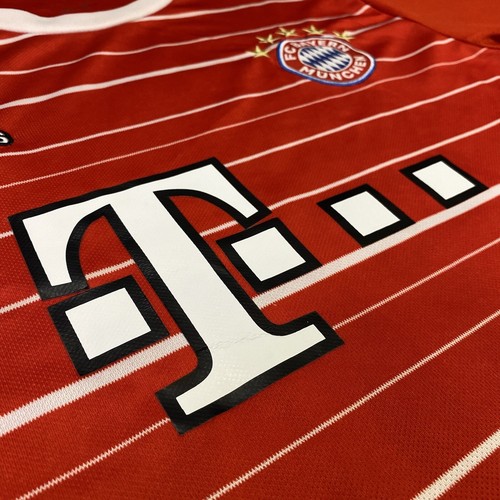 FC Bayern Munich Jersey Mens Large 22/23 Home Jersey #8 Adidas Football Soccer - Picture 19 of 24