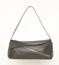 NWT Walter Baker Jagger Leather Shoulder Bag, Green Moss