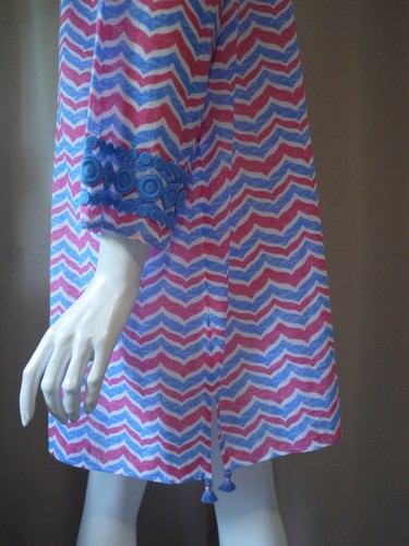 vineyard vines Women's Print Cotton Cover-Up dress L Excellent  - Picture 7 of 8