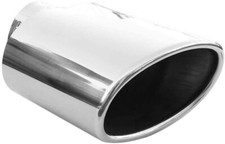 Edelstahl Auspuffblende Endrohr Chrom Für Audi TT A1 A2 A3 A4 A5 A6 Q3 Q5 Q7