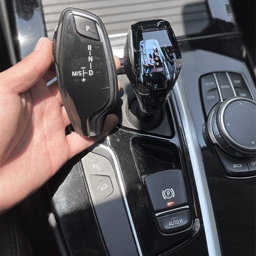 Paquete de 3 pegatinas de perno Crystal Gear Shift adecuadas para BMW Serie 7 G11 2015-2022 - Imagen 7 de 8