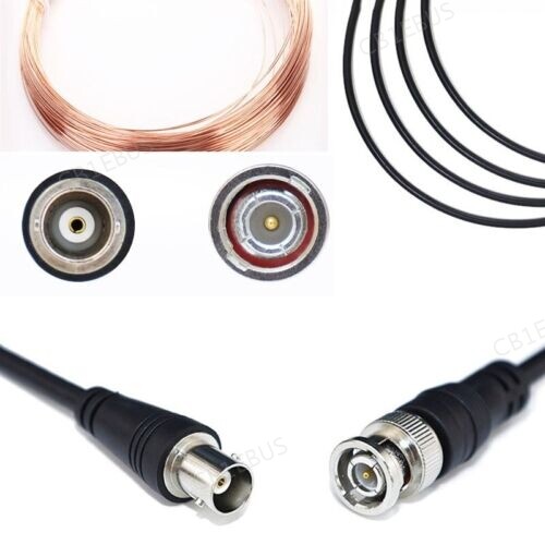 0.5M/1M male female Adapter BNC Extension Coaxial Line For CCTV TV Camera CB1 - Picture 7 of 7