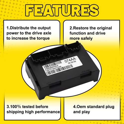 Transfer Case Control Module 68395074AA for Dodge Jeep Durango Grand Cherokee - Picture 8 of 16