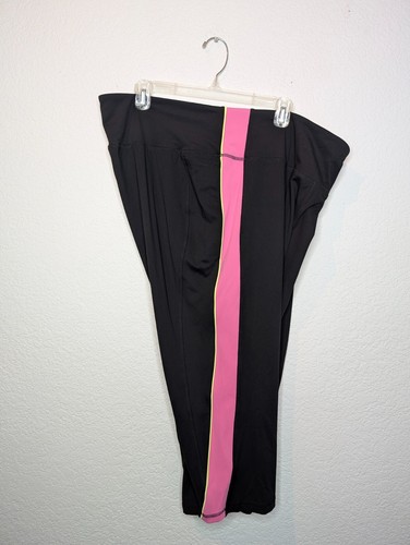 LIVI Active Womens High Rise Soft Capri Leggings Sz 26 28 Recycled Material NWT - Picture 6 of 7