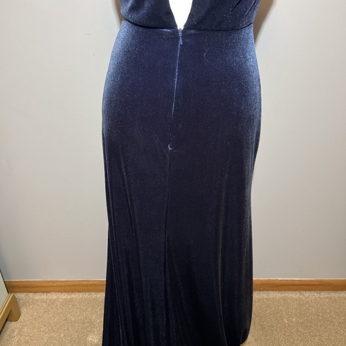 JENNY YOO Collection Bridesmaid Sullivan Dress French Blue Velvet Size 2 - Bild 8 von 19