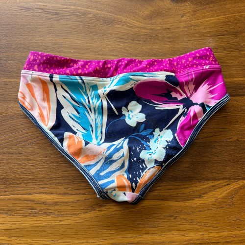 ATHLETA GIRL Paradise Splash Bikini & Shorts Girls XS 6 Athletic Swim Set - Picture 12 of 17