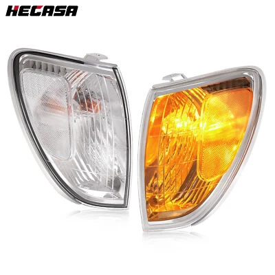 Front Pair Corner Lights Lamps For Toyota Land Cruiser 1998-2004 81520-60350 - Image 1 of 4