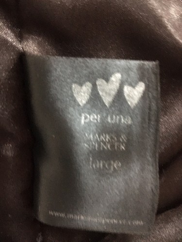 PER Una M&S jacket Brown Coat large M&S Marks & Spencer - Picture 6 of 10