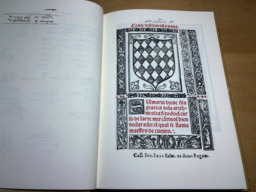 Edizione Facsimile Sommario Breve Della Pratica Della Aritmetica - 1999